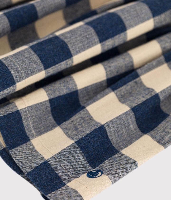 GONNA A RUOTA IN FLANELLA DI COTONE BAMBINA A0823 01 PETIT BATEAU 