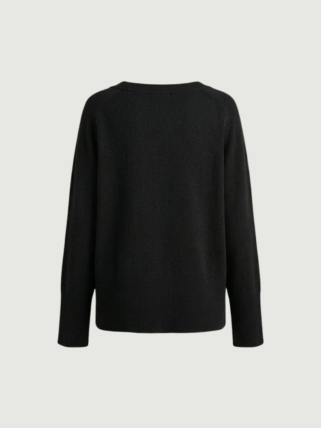 MAGLIA OVER 100% LANA NERA WL157 NERO ANDREA MORANDO 