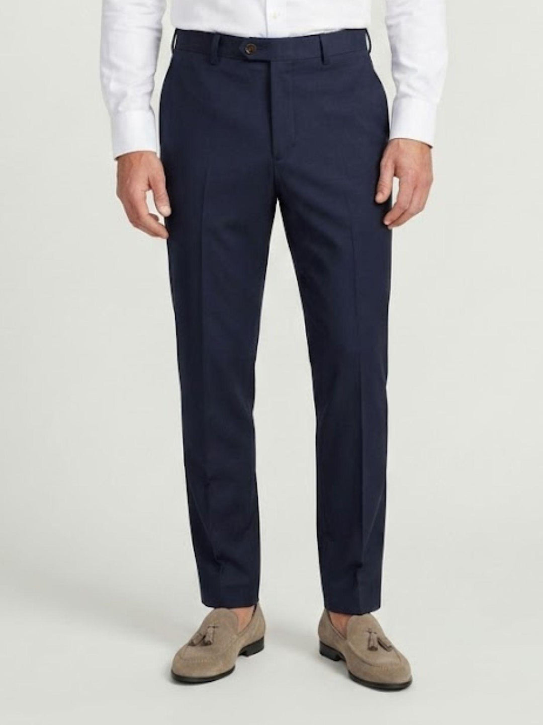 Completo monopetto in fresco lana navy M0001WO0134 7000 ANDREA MORANDO 