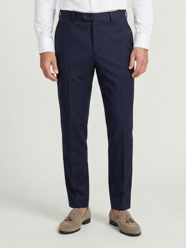 Completo monopetto in fresco lana navy M0001WO0134 7000 ANDREA MORANDO 