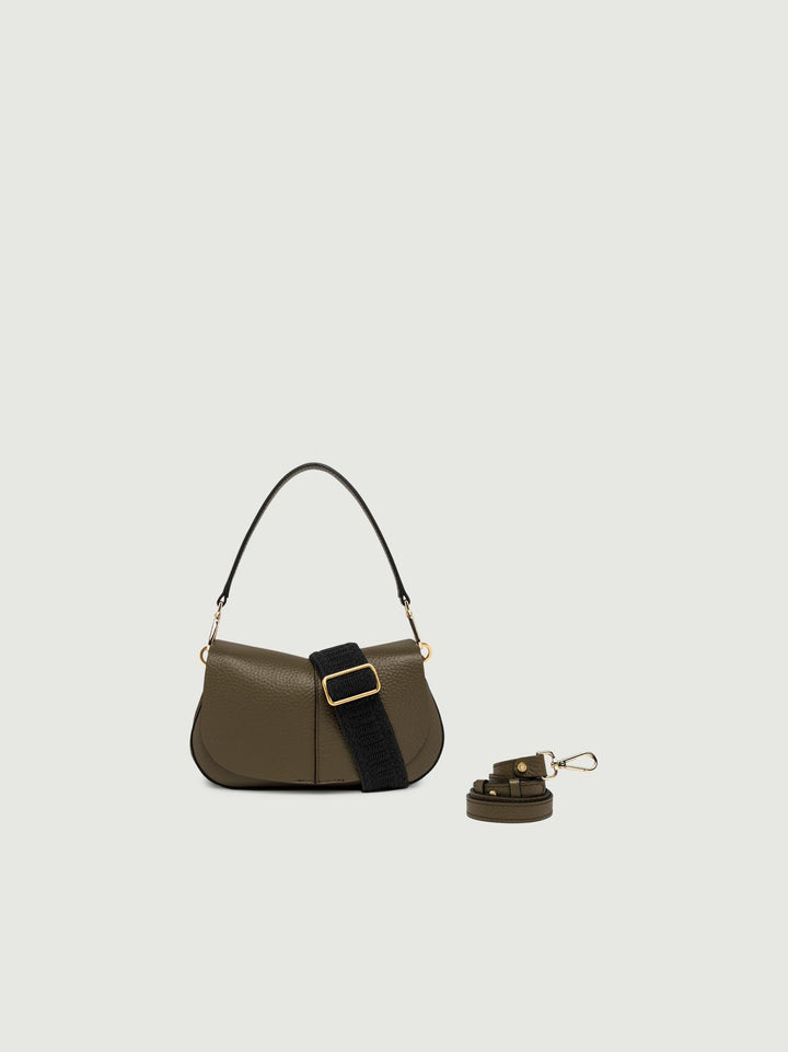 Borsa a spalla Helena Round color moss 11088 TKL-NA 1145 GIANNI CHIARINI 
