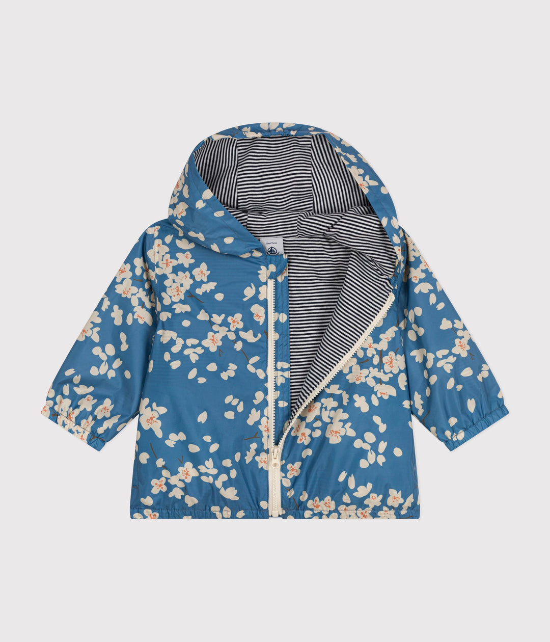 GIACCA ANTIVENTO FANTASIA fiori di ciliegio BEBÈ A09JF 01 PETIT BATEAU 