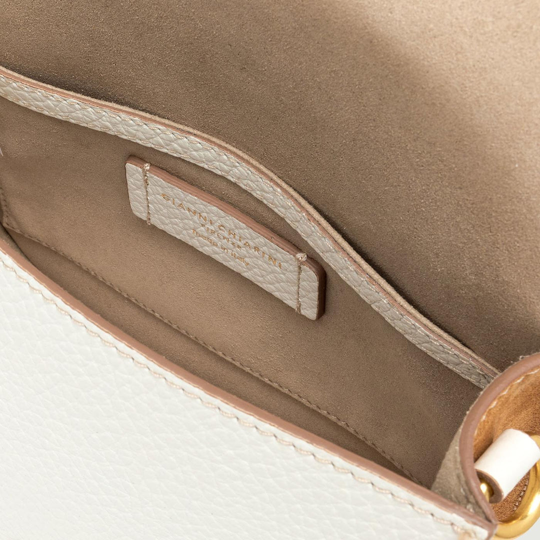 Borsa a tracolla Tara in pelle bicolor BS 10115/24PE TKL-CM 11933 GIANNI CHIARINI 