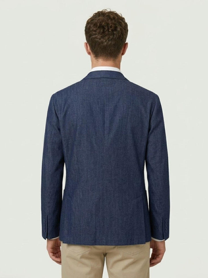 Blazer fiammato blu MICHIGAN 22 ANDREA MORANDO 