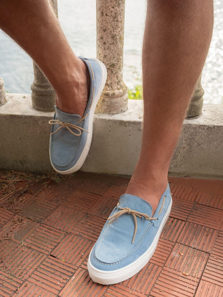 MOCASSINO DA BARCA AZZURRO MOBRC AZ V2 
