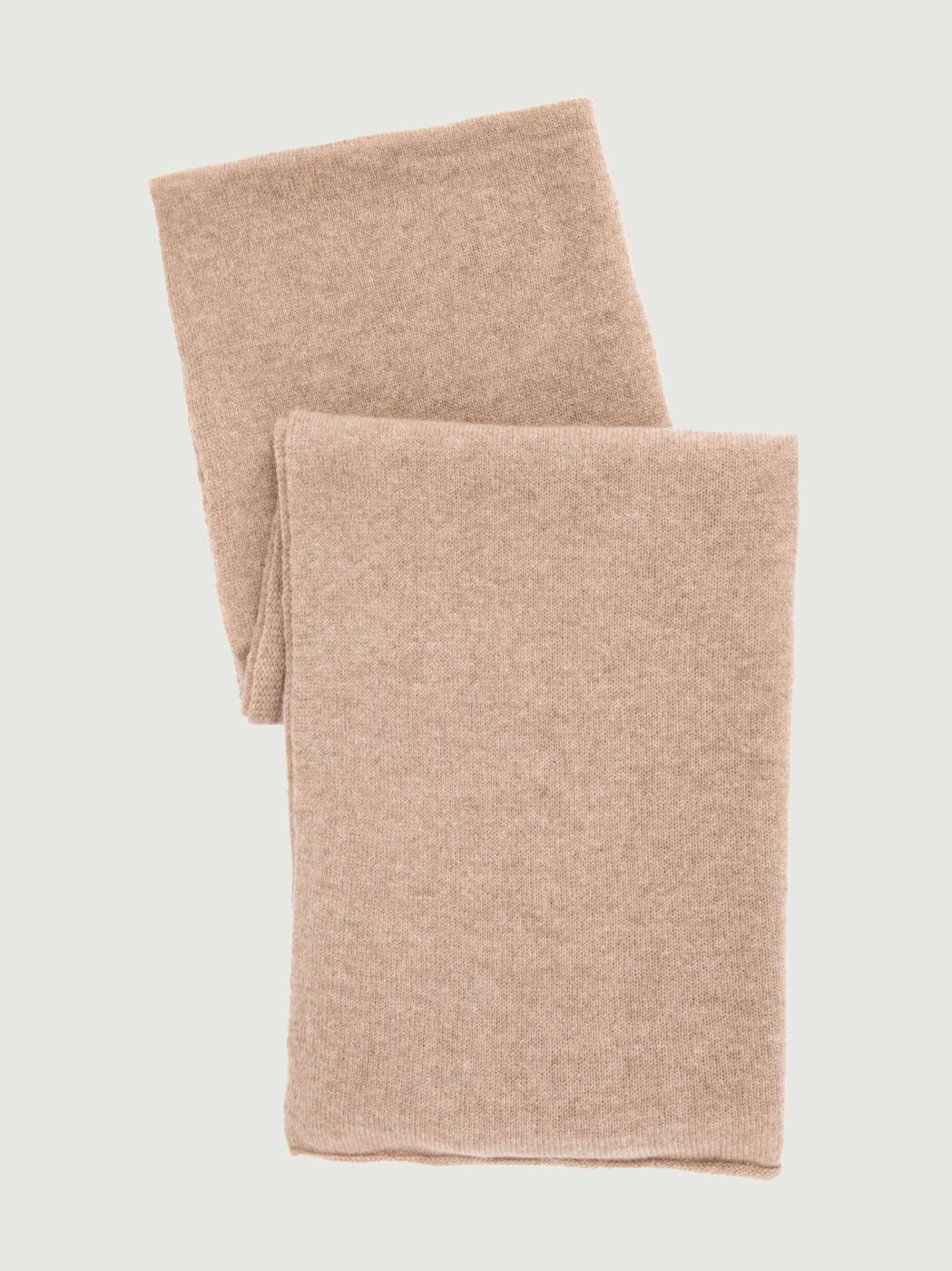 SCIARPA IN CASHMERE BEIGE 0102 BROWN ANDREA MORANDO 