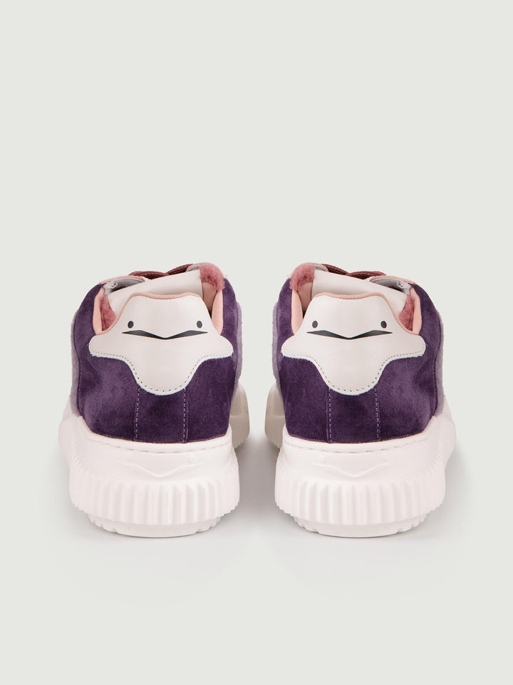 SNEAKER LAURA MONTONE ROSA ANTICO 2017528 16 VOILE BLANCHE 