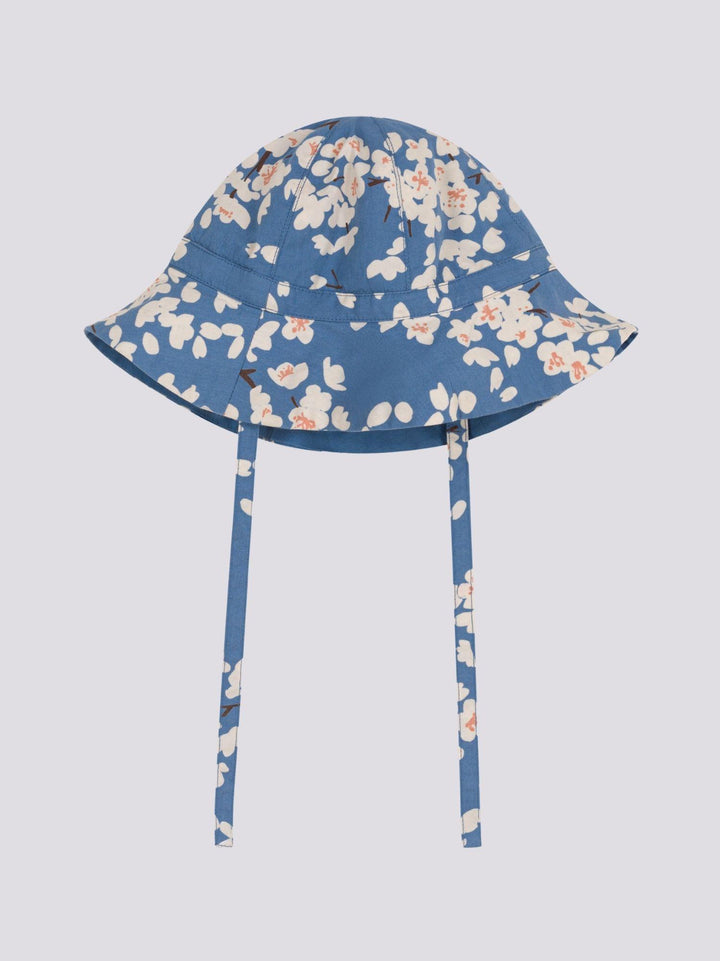 CAPPELLINO ALLA PESCATORA IN POPELINE A FIORI A09I5 03 PETIT BATEAU 