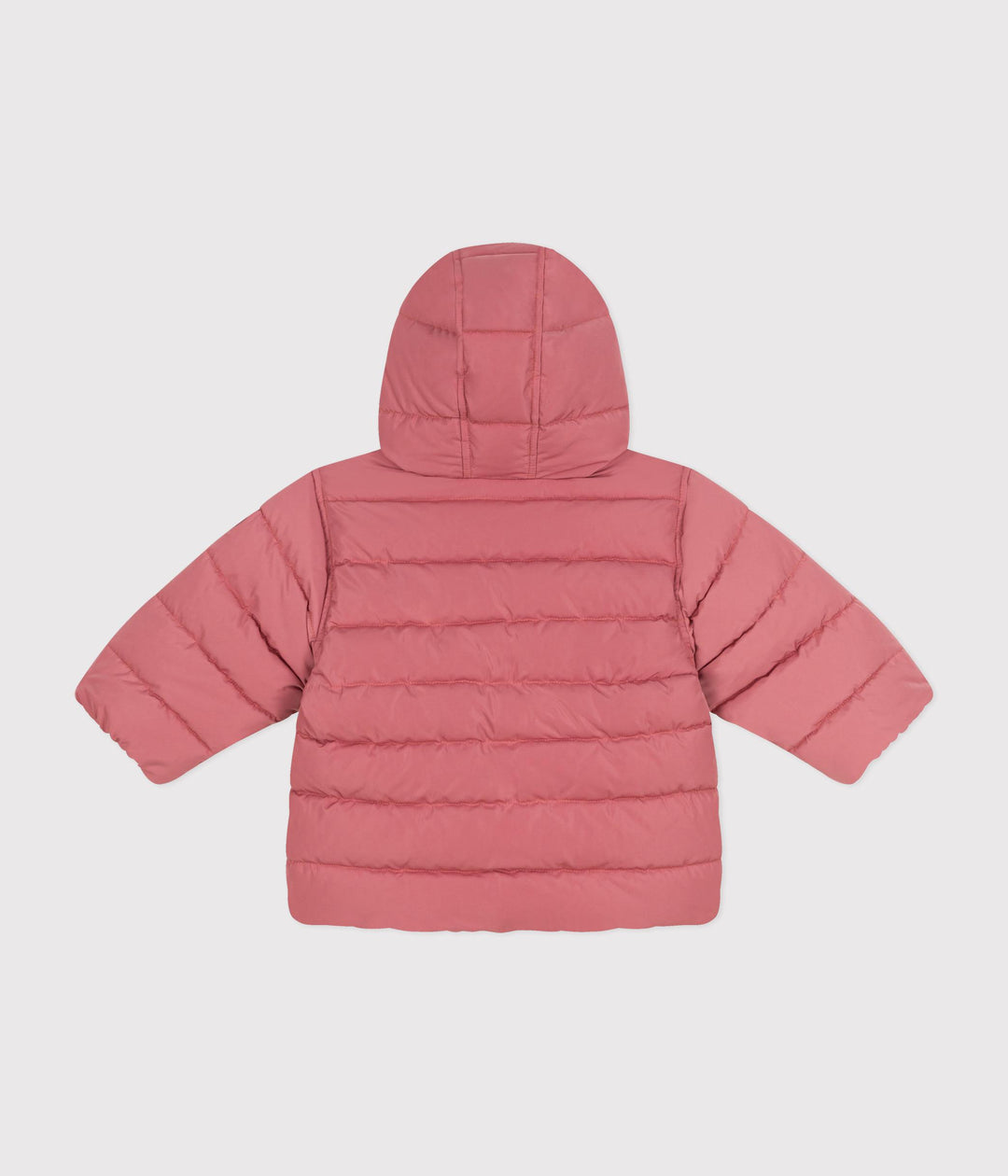 Piumino rosa foderato in pile A0B40 05 PETIT BATEAU 
