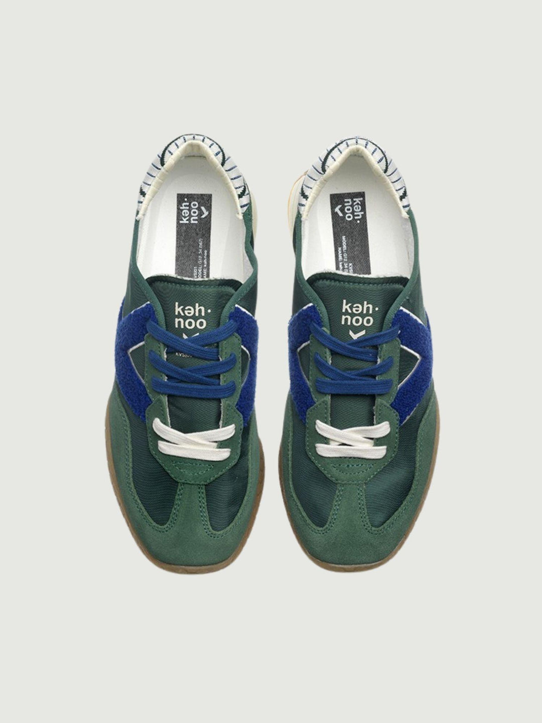 SNEAKER 9777 VERDE BLU 9777 433 KEH.NOO 