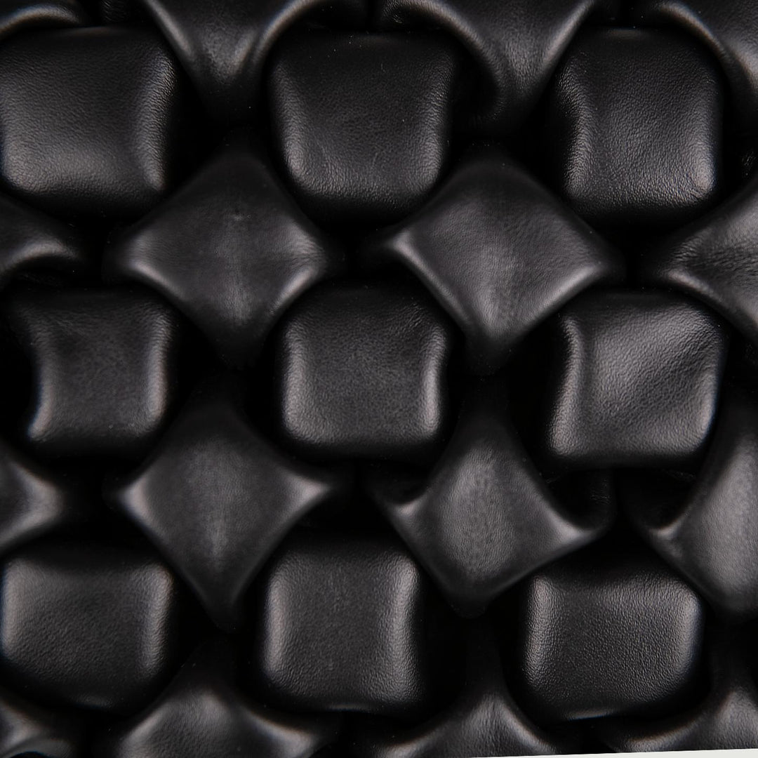 BORSA IN PELLE INTRECCIATA NERO "CURLY" CURLYNEW NERO BIMOR 