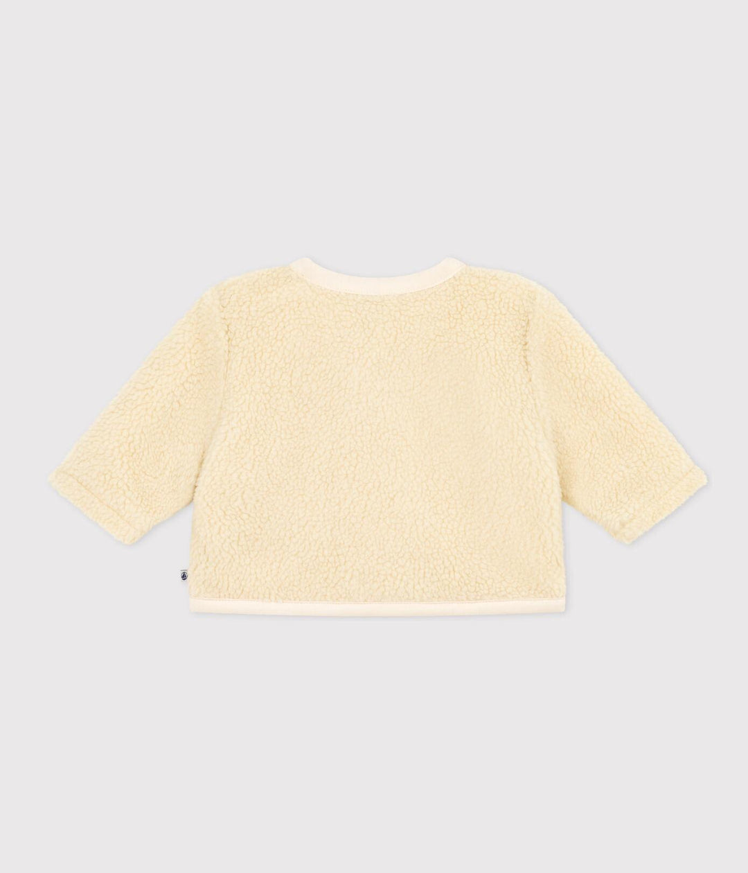 GIACCA IN SHERPA PER BEBÈ A08B3 01 PETIT BATEAU 