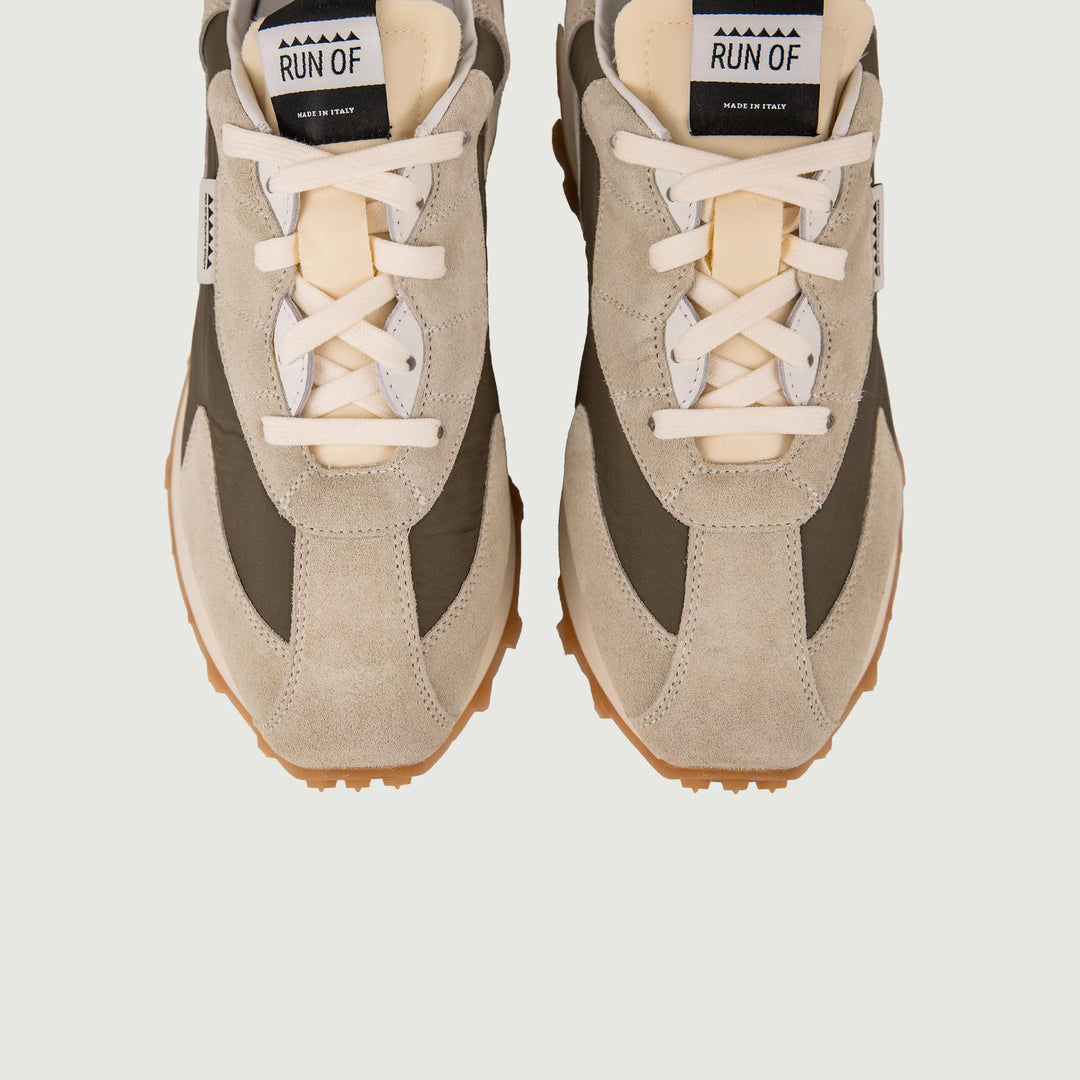 Sneaker RUN OF CON INSERTO MILITARE Bush M 40039 RUN OF 