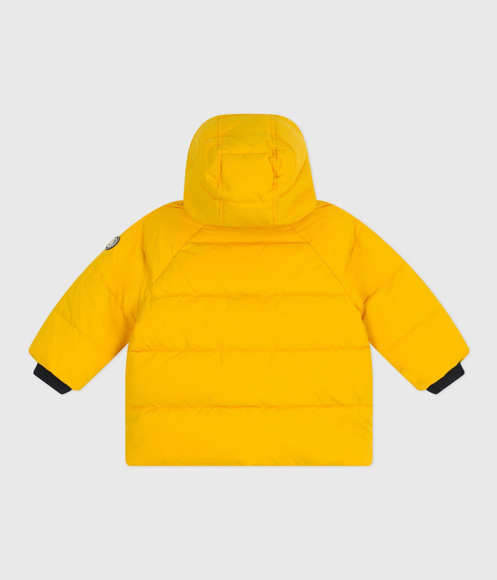 PIUMINO TINTA UNITA GIALLO BEBÈ A0EAC 05 PETIT BATEAU 