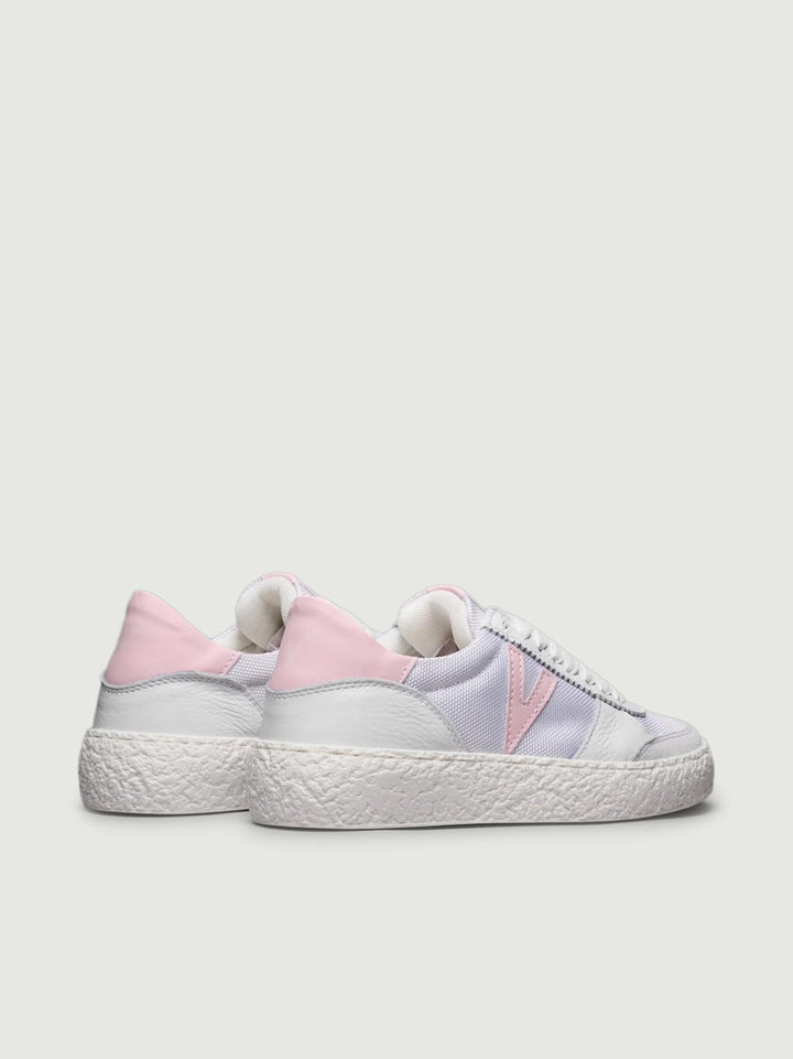 Sneaker Atena bianca e rosa SBITEK PI V2 