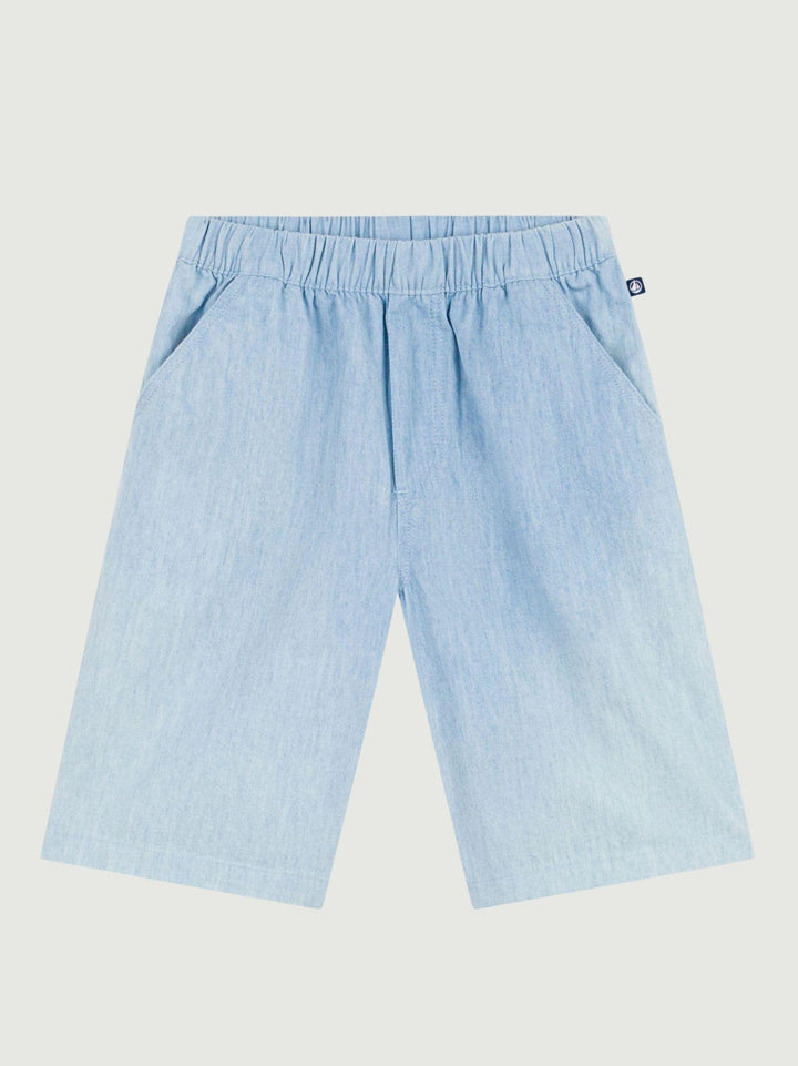 Pantaloncini in denim leggero A0F0B 01 PETIT BATEAU 