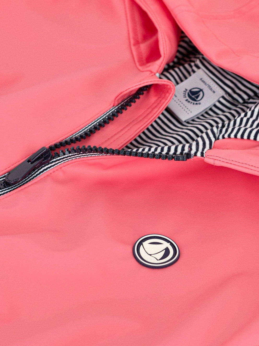 Giubbino impermeabile unisex rosa A0F08 05 PETIT BATEAU 