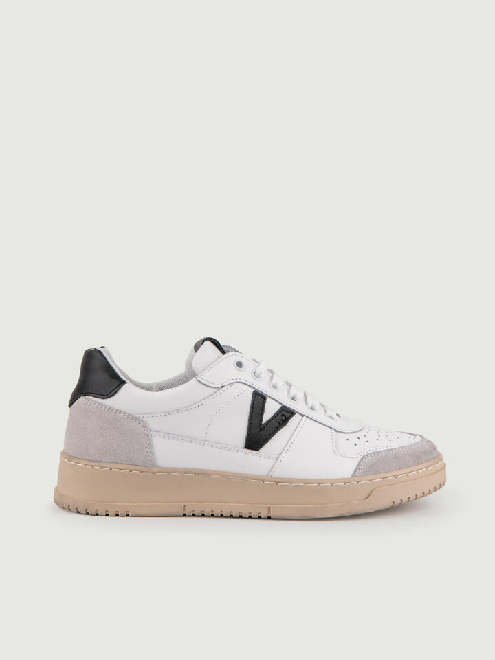 SNEAKER COLLEGE DETTAGLI NERI SUCOL NE V2 