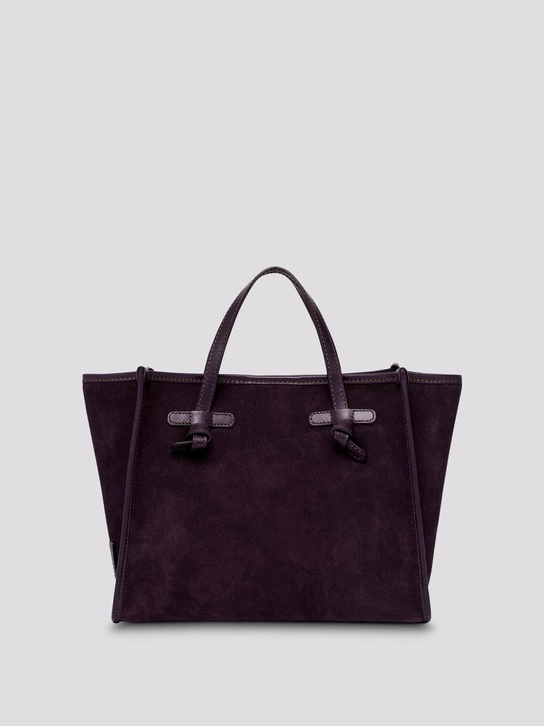 TOTE MISS MARCELLA 32 in camoscio prugna BS 9752 CM-PL 330 GIANNI CHIARINI 