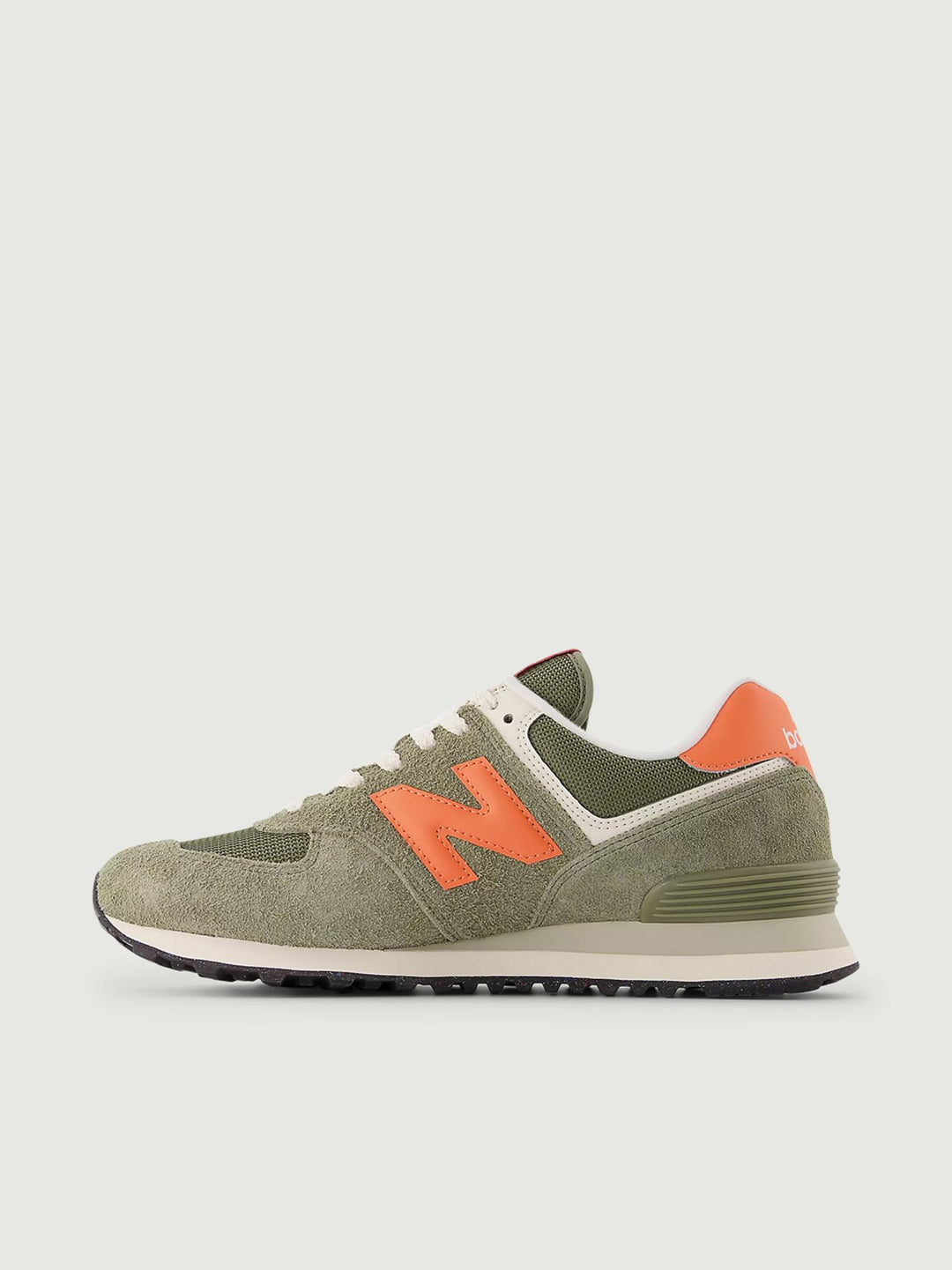 SNEAKER 574 OLIVA E ARANCIO U574BGR DD NEW BALANCE 