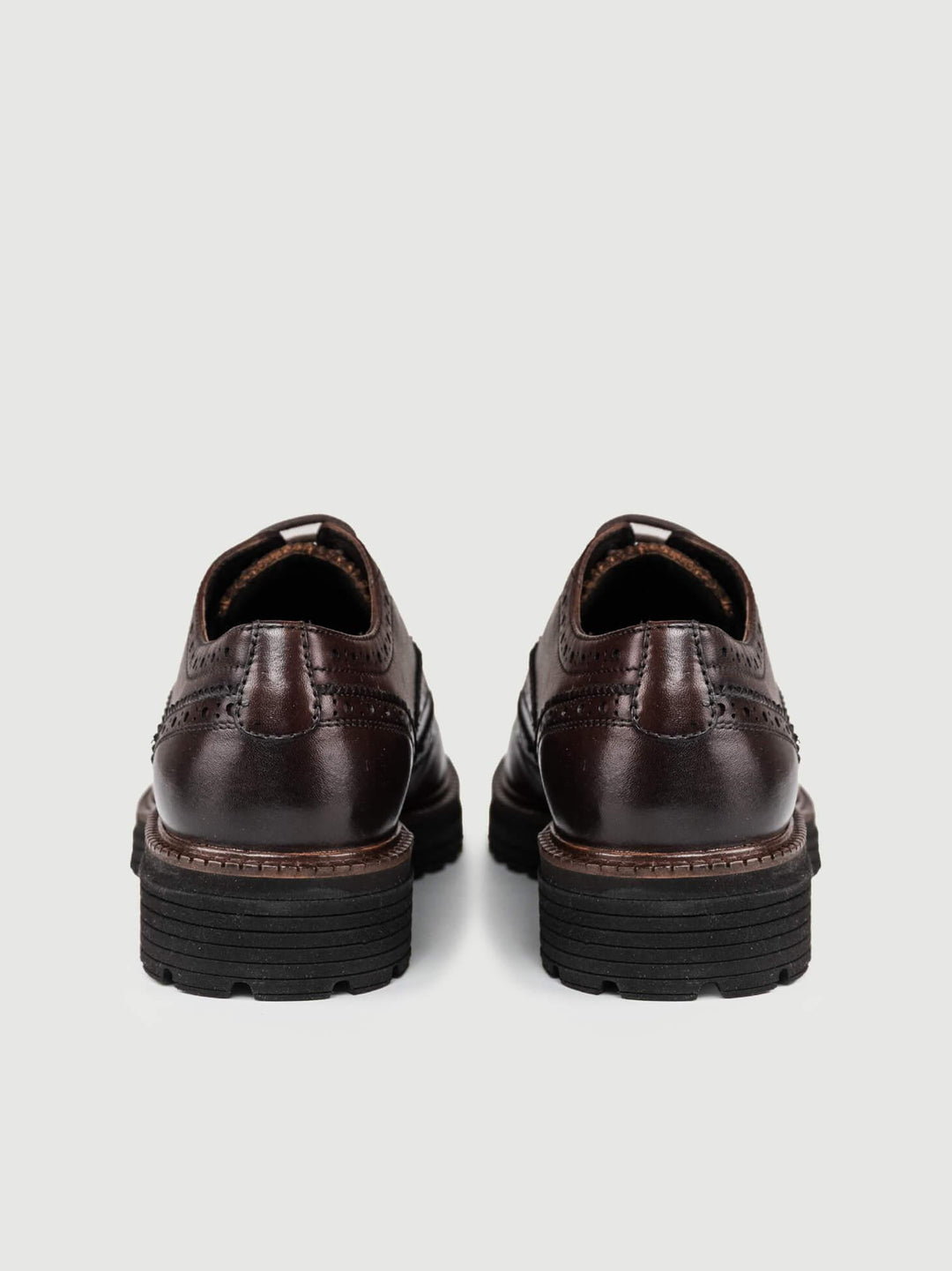 FRANCESINA IN PELLE SFUMATA TESTA MORO 35034 T MORO BRAIN 