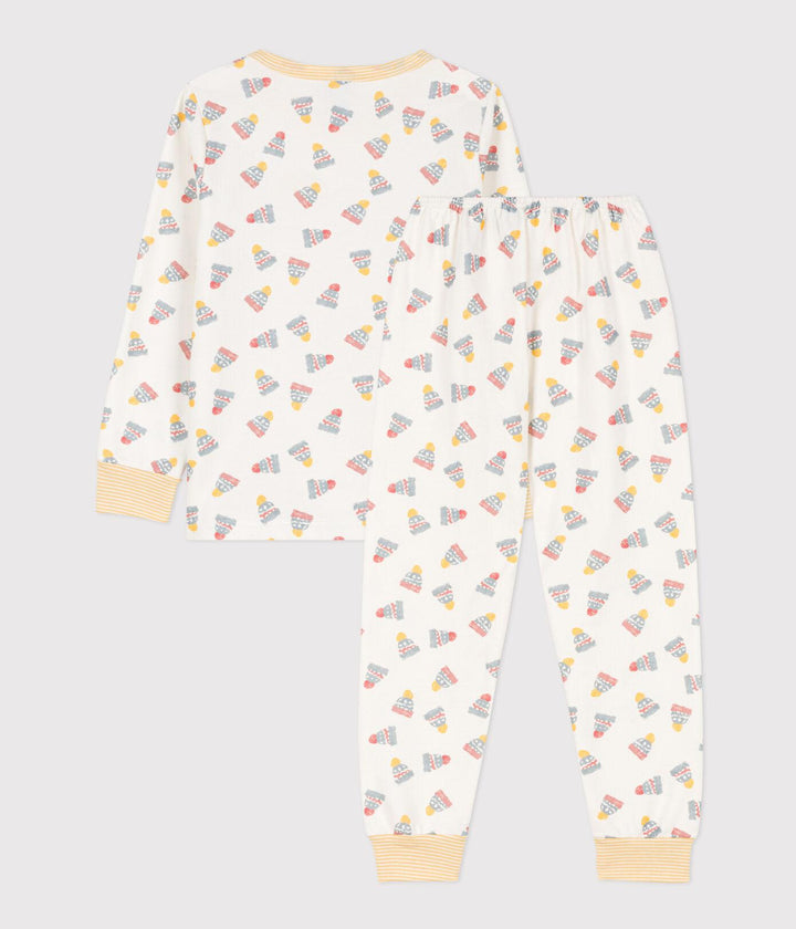 PIGIAMA BERRETTO BAMBINO UNISEX IN TESSUTO FELPATO A0866 01 PETIT BATEAU 