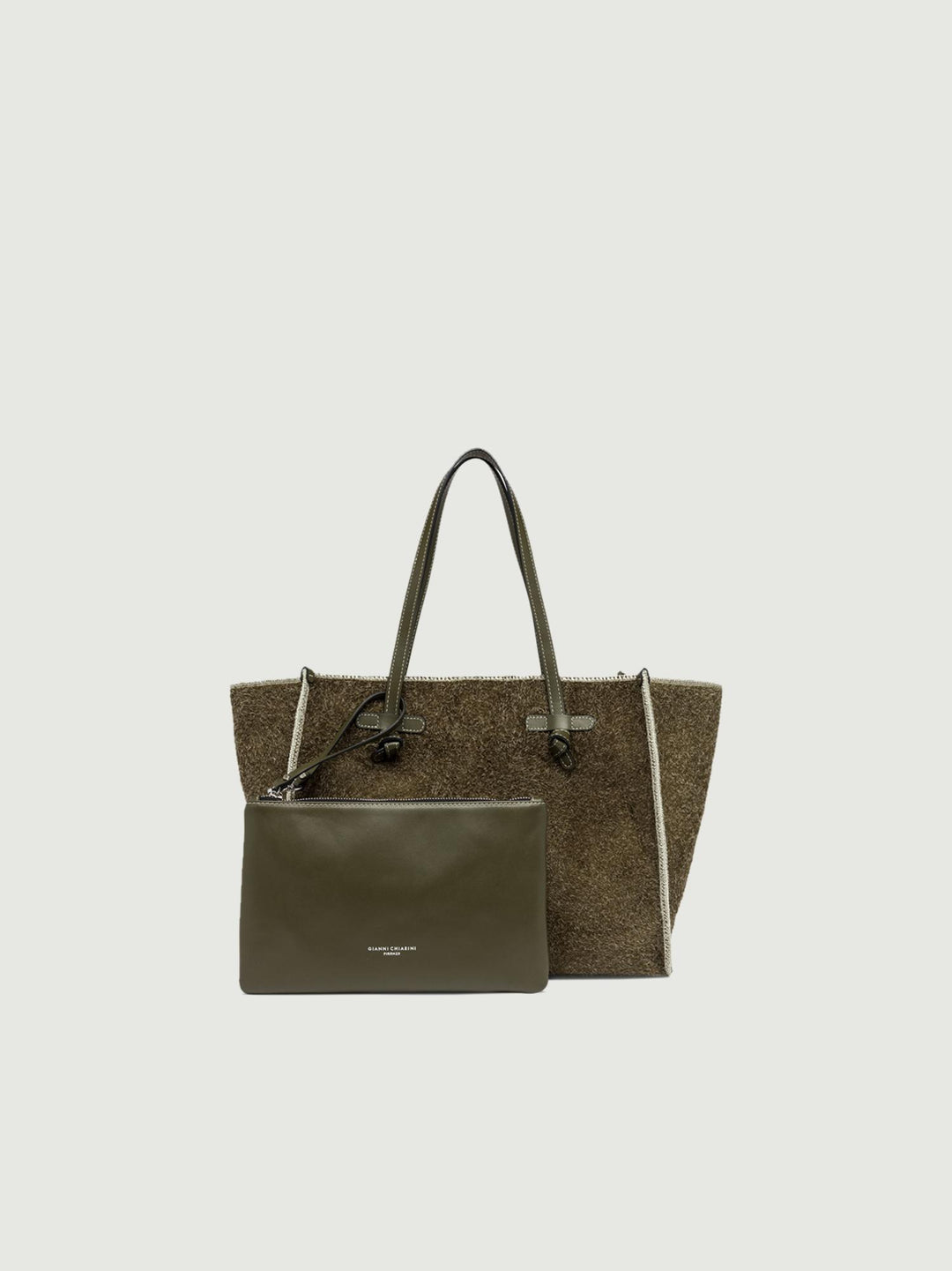SHOPPING MARCELLA IN CAMOSCIO MOSS 11100 LODEN 1145 GIANNI CHIARINI 