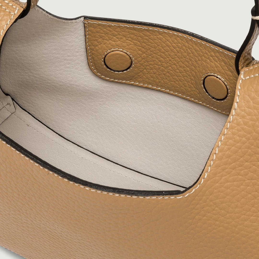 Borsa a spalla Cloe in pelle naturale-sabbia BS 10660 RNGDBL 13450 GIANNI CHIARINI 