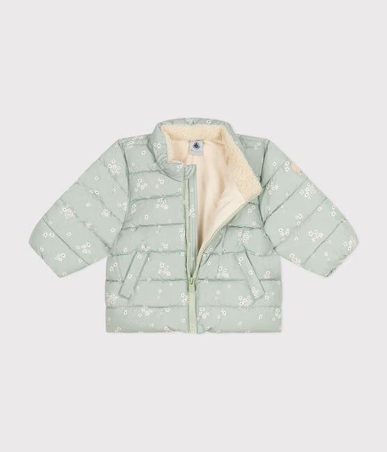 Piumino multicolor con cappuccio ritraibile e stampa A0B44 01 PETIT BATEAU 