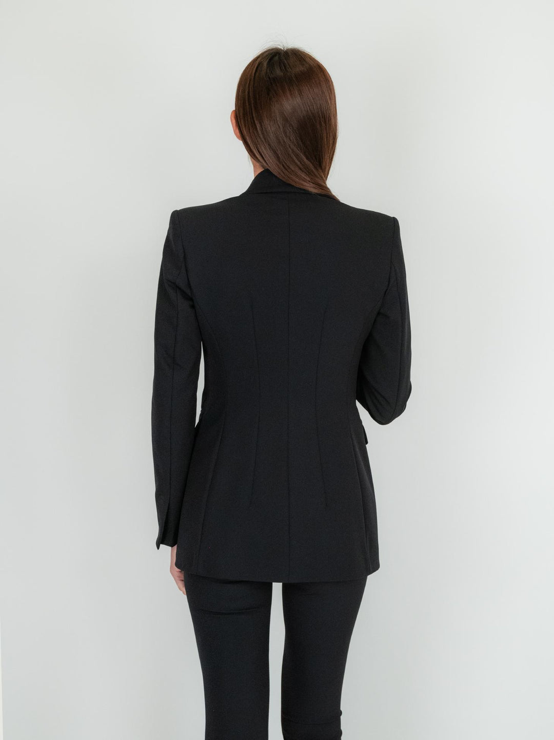 BLAZER MONOPETTO nero
