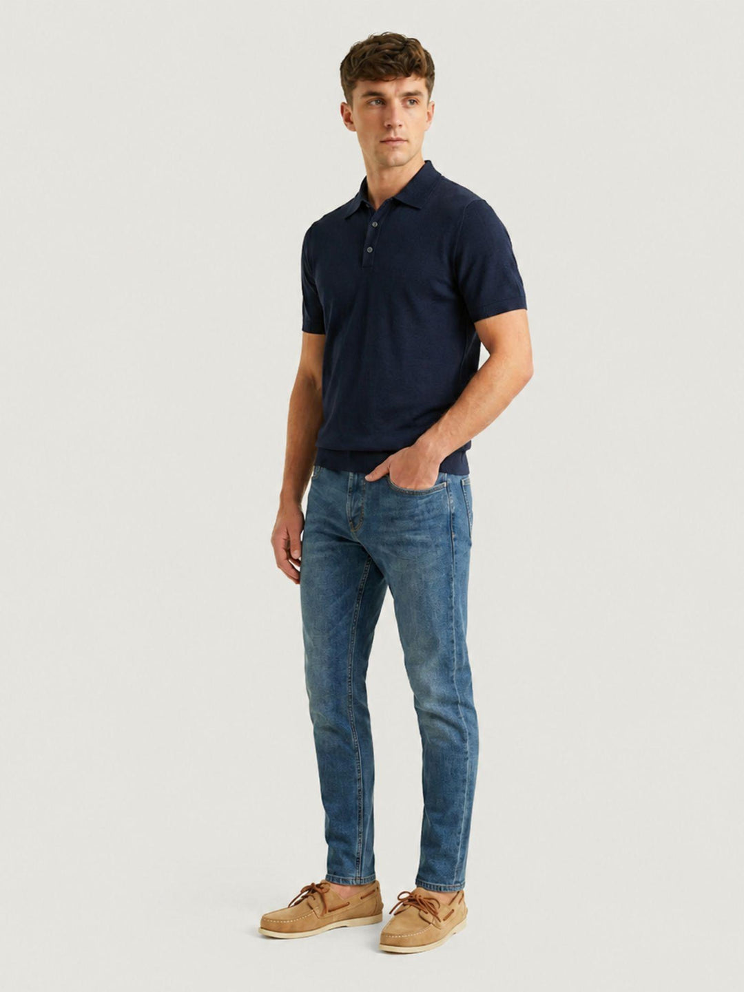 Jeans Barney lavaggio chiaro BARNEY028 CB2 UNIFORM 