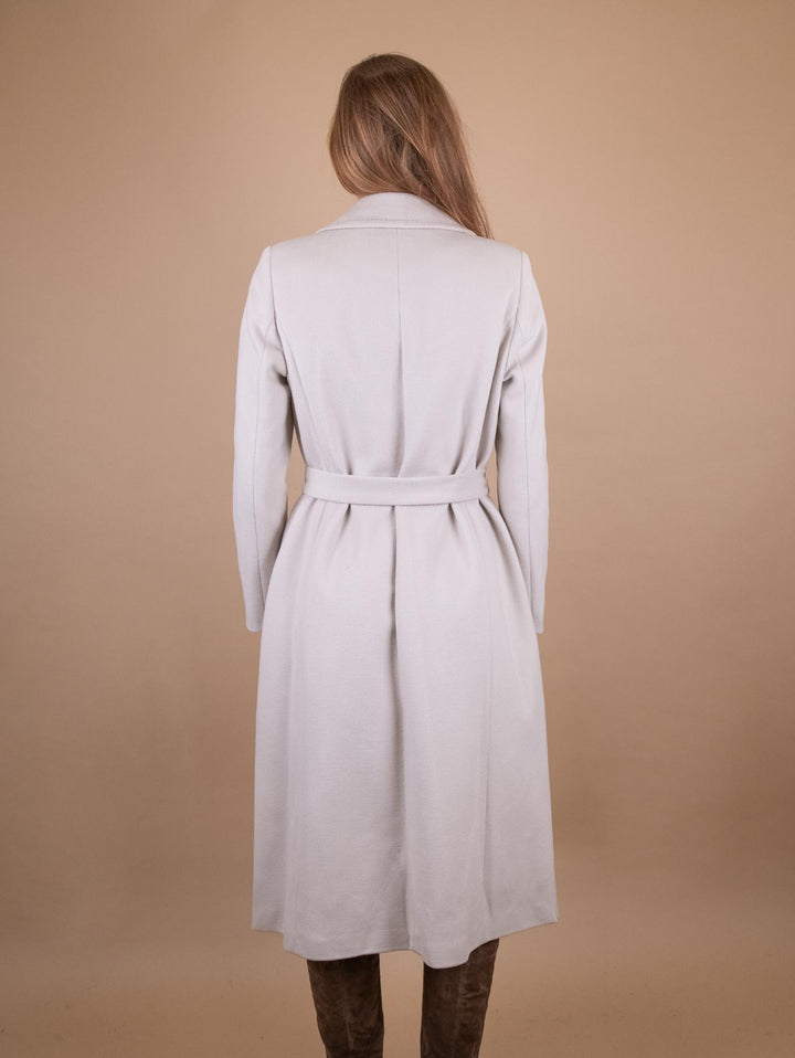 CAPPOTTO DOPPIOPETTO CON SPACCO LATERALE crema 9685CDH CREMA ANDREA MORANDO 