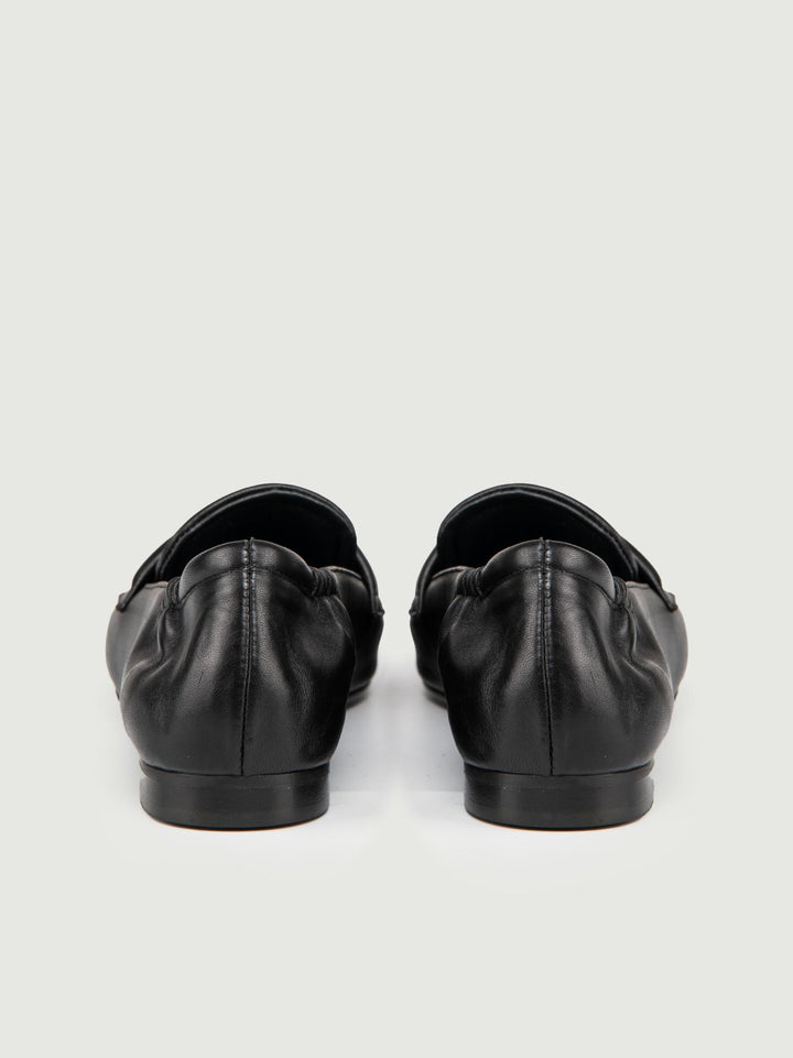 MOCASSINO IN NAPPA NERA SR2323 1 ANDREA MORANDO 
