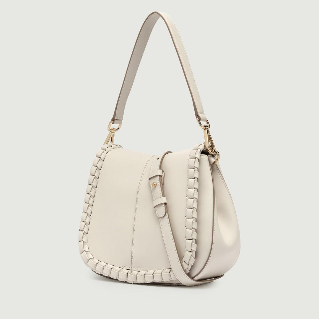 Borsa a spalla Helena Round special in pelle Marble BS 10846 PRCK-THR 3890 GIANNI CHIARINI 