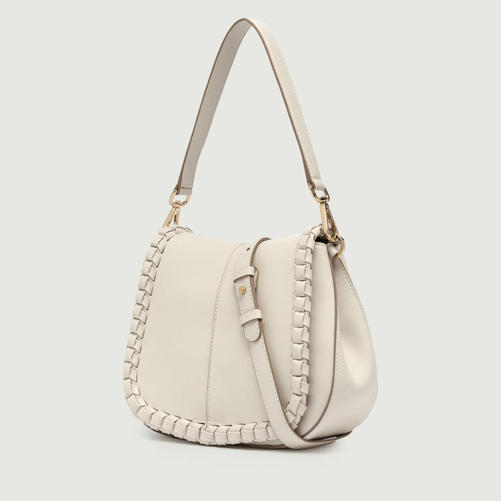 Borsa a spalla Helena Round special in pelle Marble BS 10846 PRCK-THR 3890 GIANNI CHIARINI 