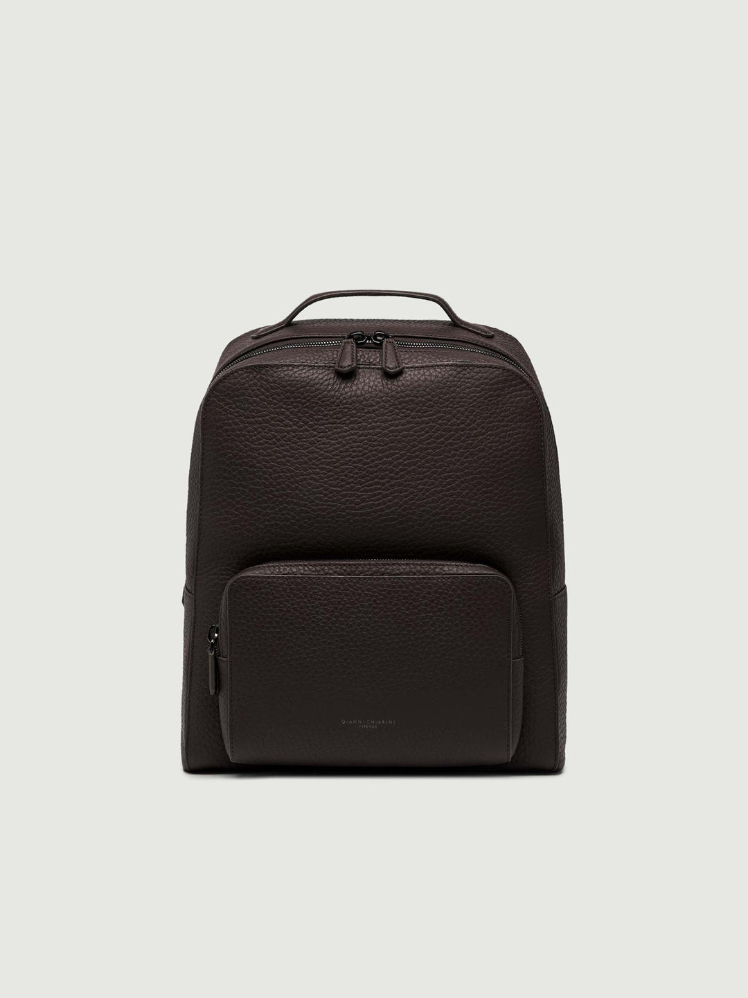ZAINO FLORENCE IN PELLE MARTELLATA TESTA MORO ZNU B17813-1 QNT 221 GIANNI CHIARINI 