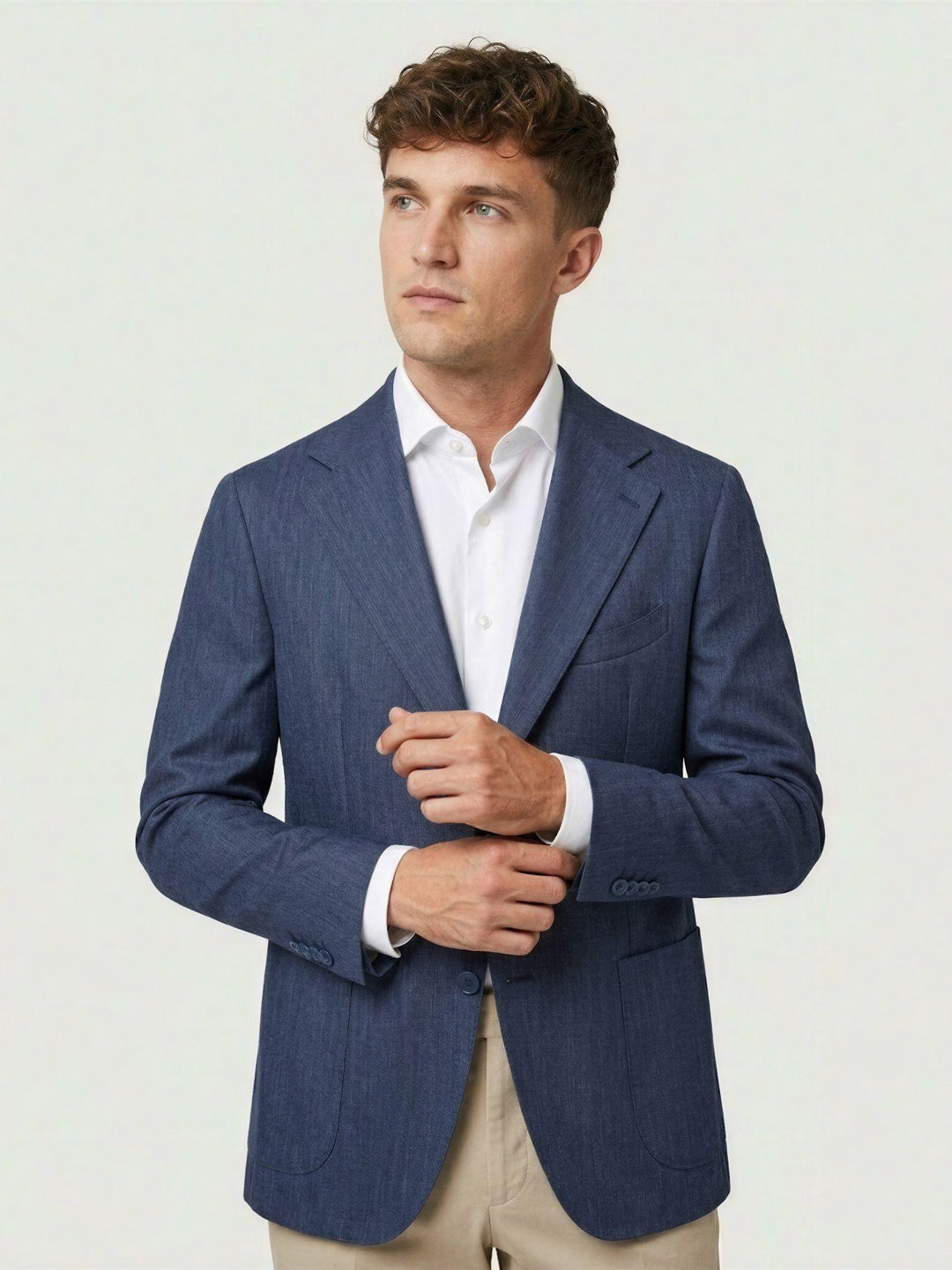 Blazer fiammato blu MICHIGAN 22 ANDREA MORANDO 