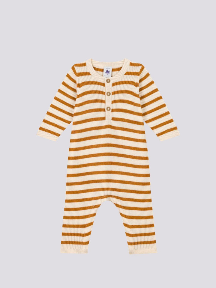 TUTINA A RIGHE IN TRICOT PER BEBÈ A0836 01 PETIT BATEAU 