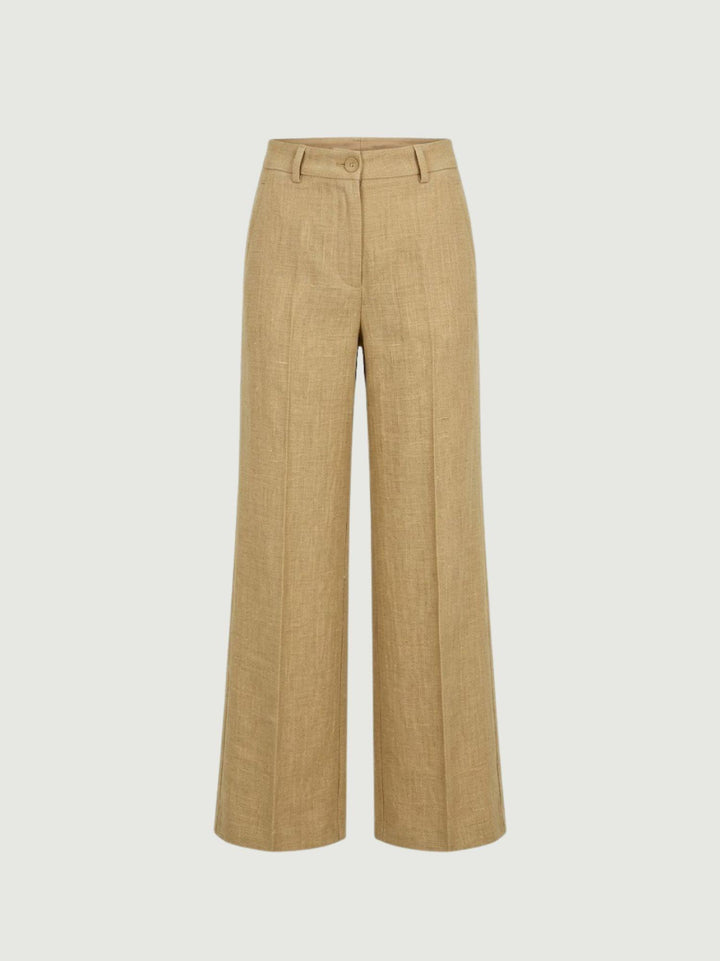 Pantalone sartoriale a palazzo senape 0636OR SENAPE ANDREA MORANDO 