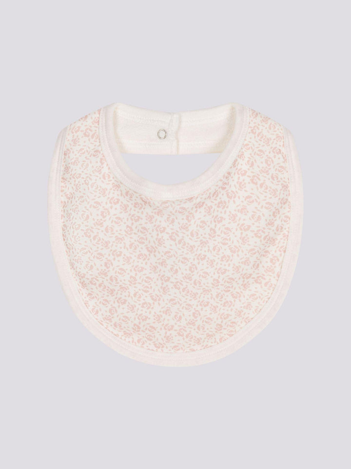BAVAGLINO BAMBINA A COSTINE ROSA FANTASIA A FIORI A09RM 05 PETIT BATEAU 