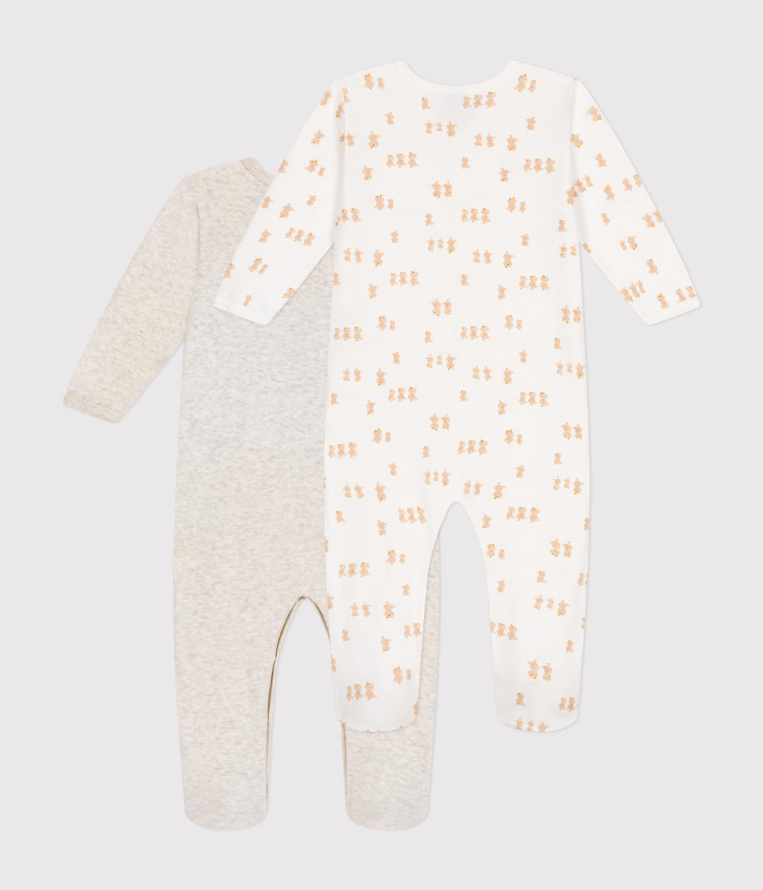 Set di 2 tutine motivo pulcini A0B1O 00 PETIT BATEAU 