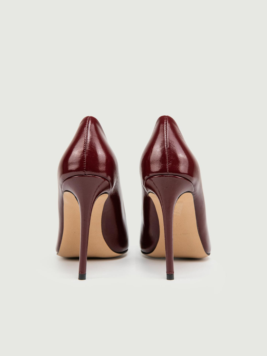 DÉCOLLETÉ IN PELLE NAPLAK BORDEAUX V400723977 BORDEAUX ANDREA MORANDO 