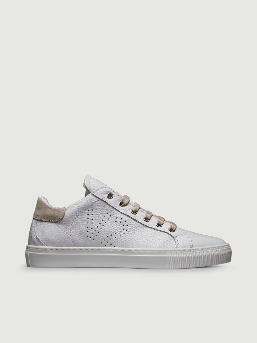 Sneaker Tennis bianco e sabbia SUBIGOLD SAB V2 