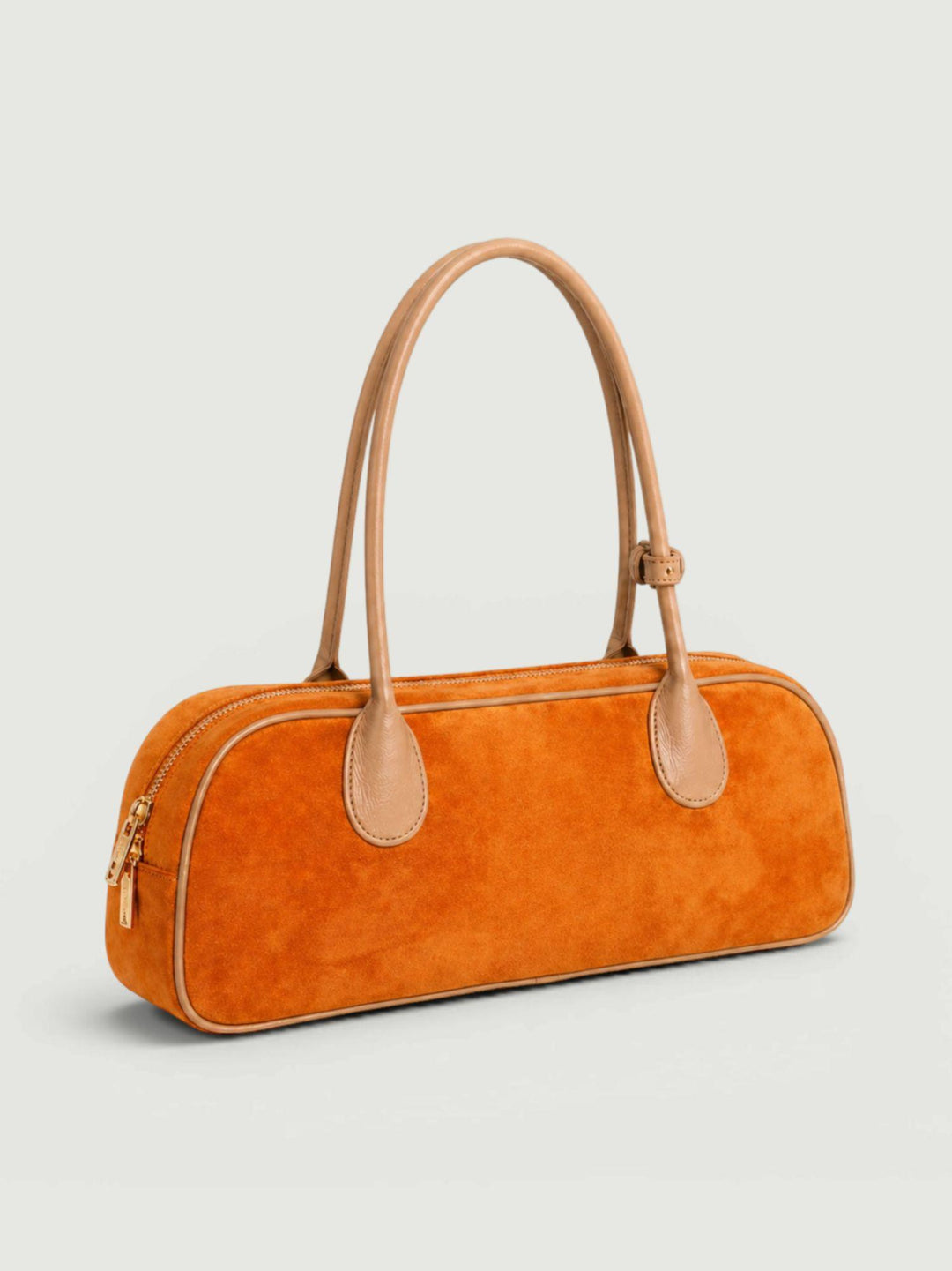 Borsa a spalla Doxie in pelle scamosciata arancio DOXIE ARANCIO BIMOR 
