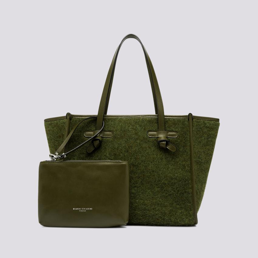 BORSA SHOPPING MARCELLA IN TESSUTO EFFETTO MOHAIR COLOR MUSCHIO BS 6849/23AI FURRY 1124 GIANNI CHIARINI 