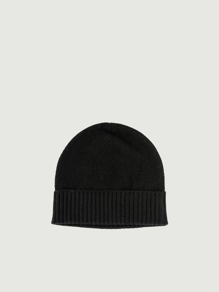 BERRETTO IN CASHMERE NERO