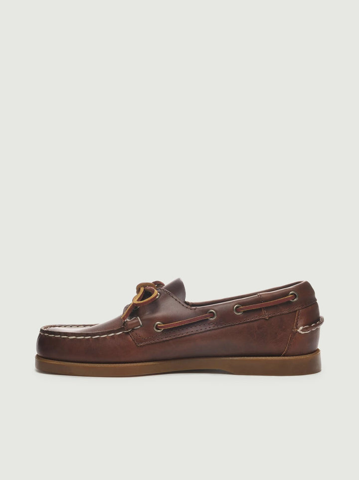 Mocassino Docksides Portland in pelle cerata marrone 70000G0 A20 SEBAGO 