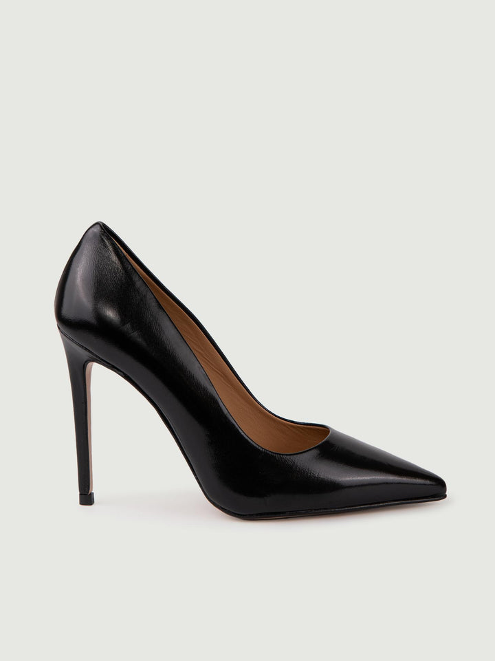 Décolleté IN VERNICE NERA AV40 NERO ANDREA MORANDO 