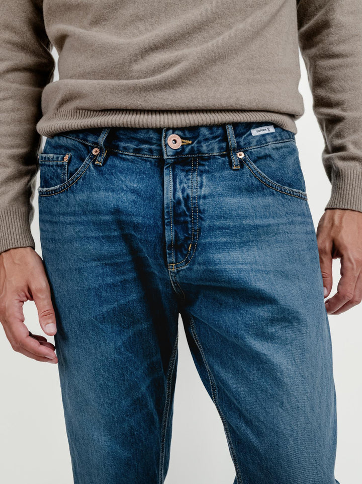 JEANS IBANEZ SLIM FIT LAVAGGIO SCURO IBANEZ367 B1 UNIFORM 