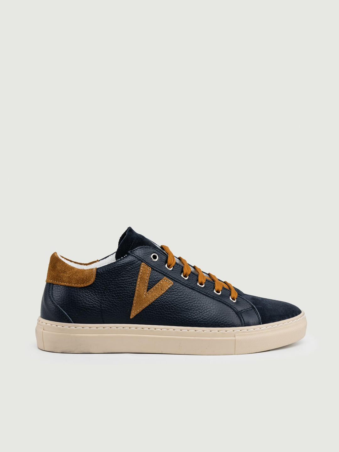 SNEAKER OLYMPIC BLU E CUOIO SUBLGOB OT V2 
